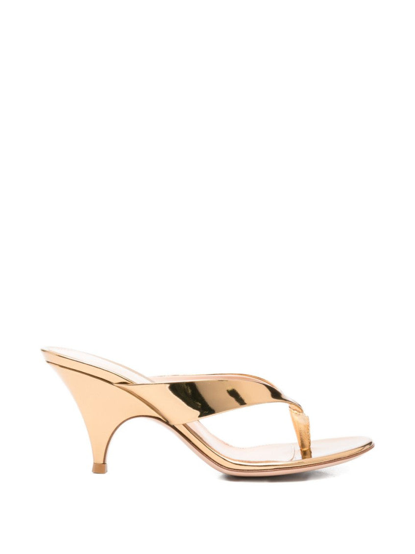 Golden Slip-on Heel 1