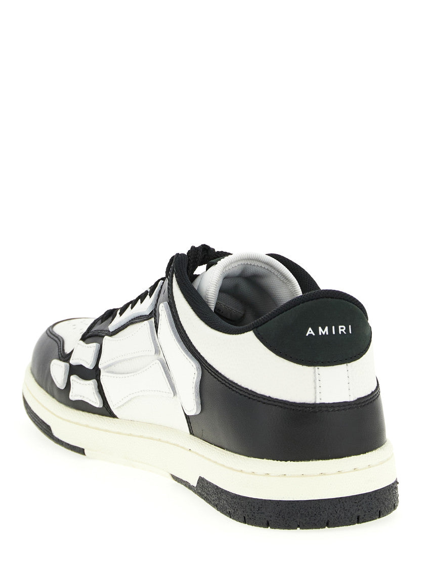 BlackWhite Low Top Sneakers 3