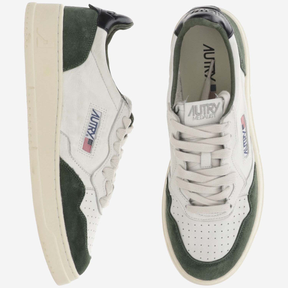 Green Side Logo Sneakers 2