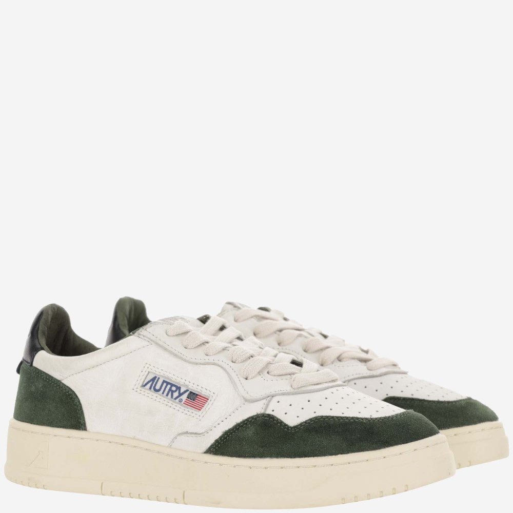 Green Side Logo Sneakers 3