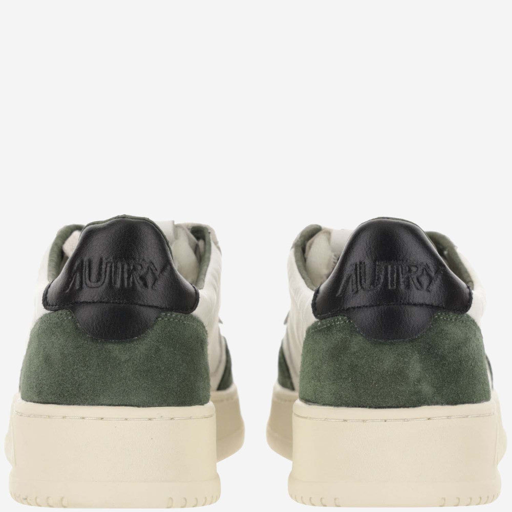 Green Side Logo Sneakers 4