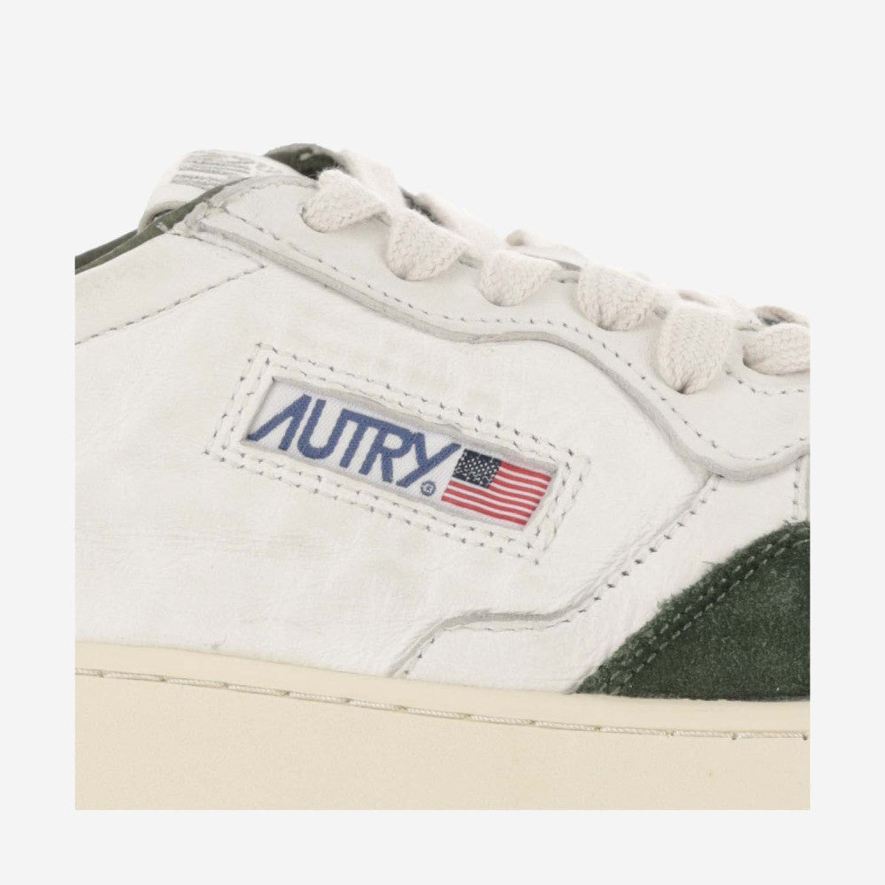 Green Side Logo Sneakers 5