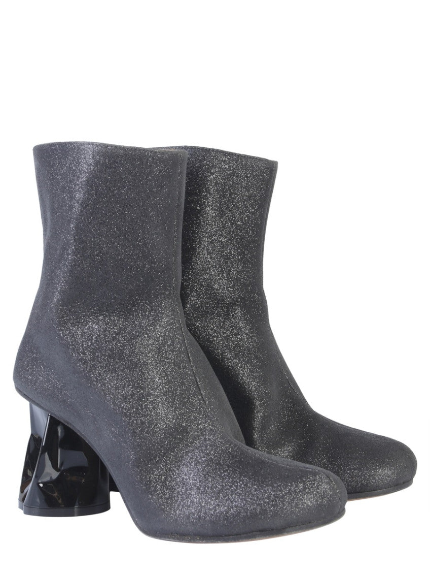Black Zip Boots 2
