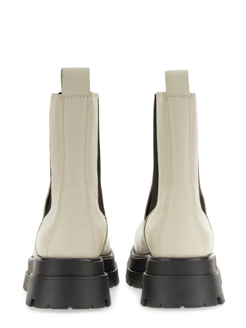 White Leather Boots 3