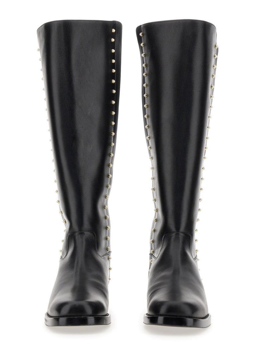 Black Leather Boots 2