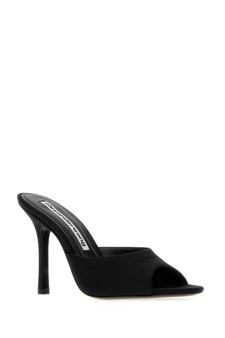 Black Slip-on Heels 2