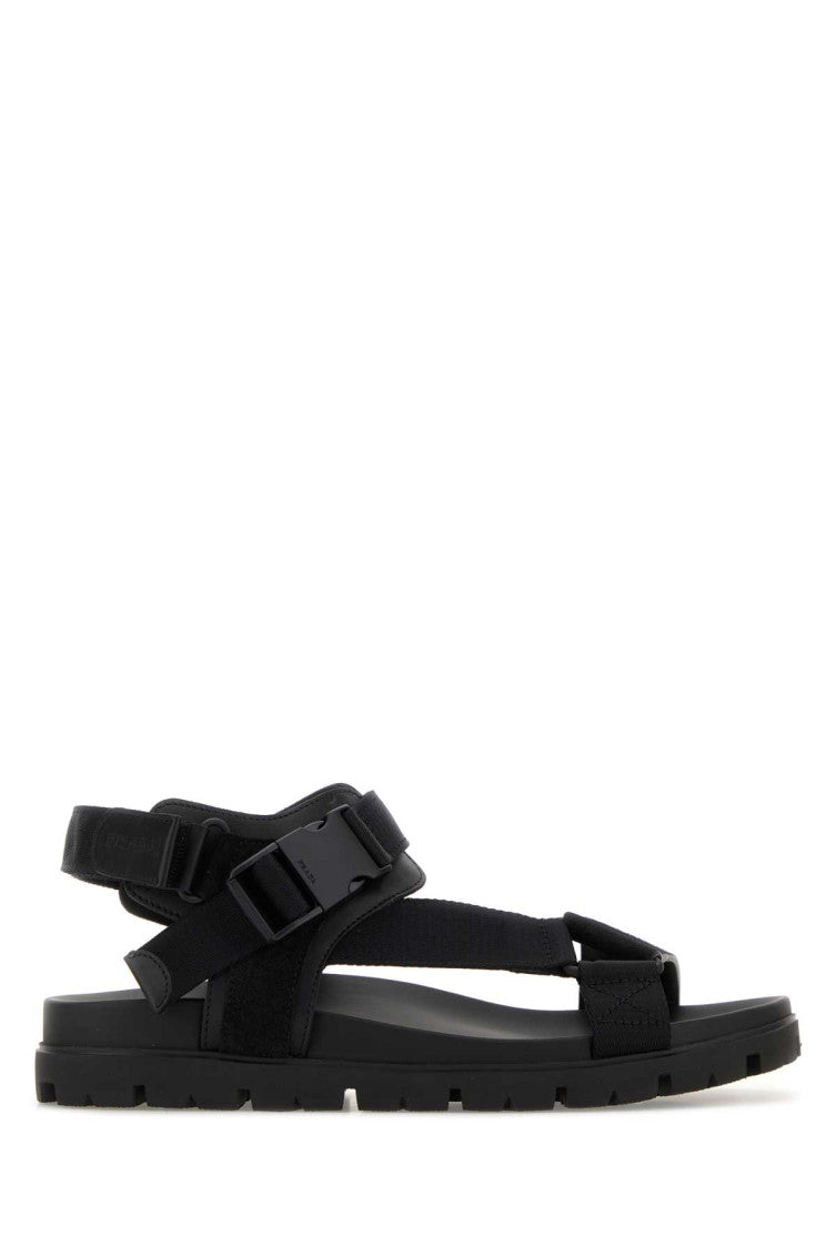 Black Open-toe Sandals 1