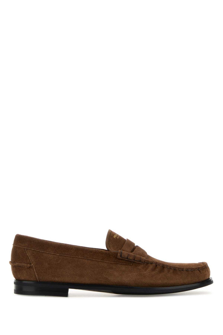 Brown Suede Loafers 1