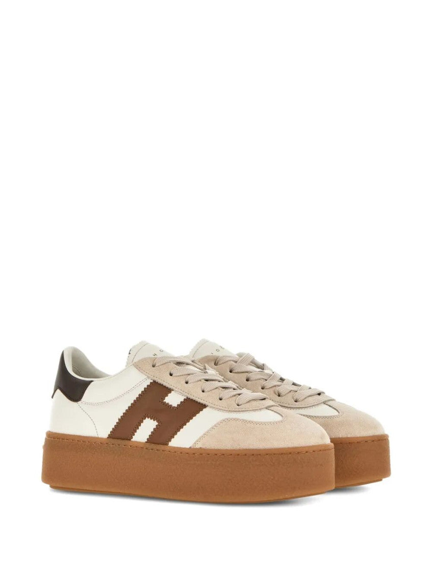 Brown Logo Sneakers 2