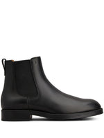 Black Leather Ankle Boots 1