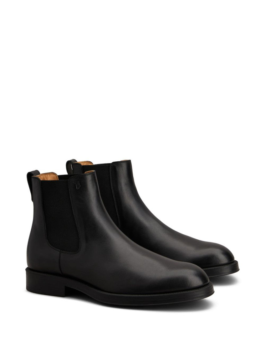 Black Leather Ankle Boots 2