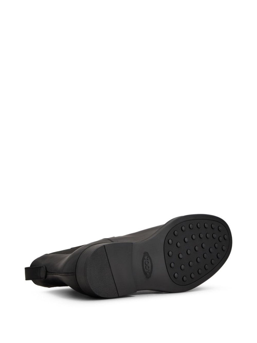 Black Leather Ankle Boots 3