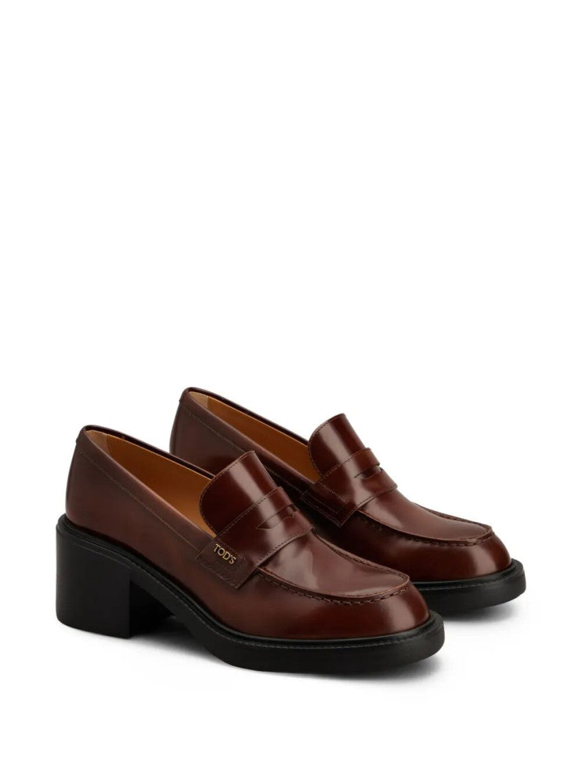 Brown Leather Loafers 2
