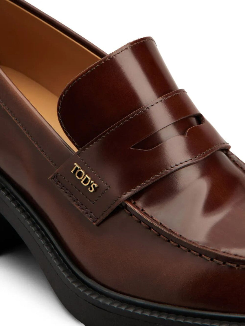 Brown Leather Loafers 5