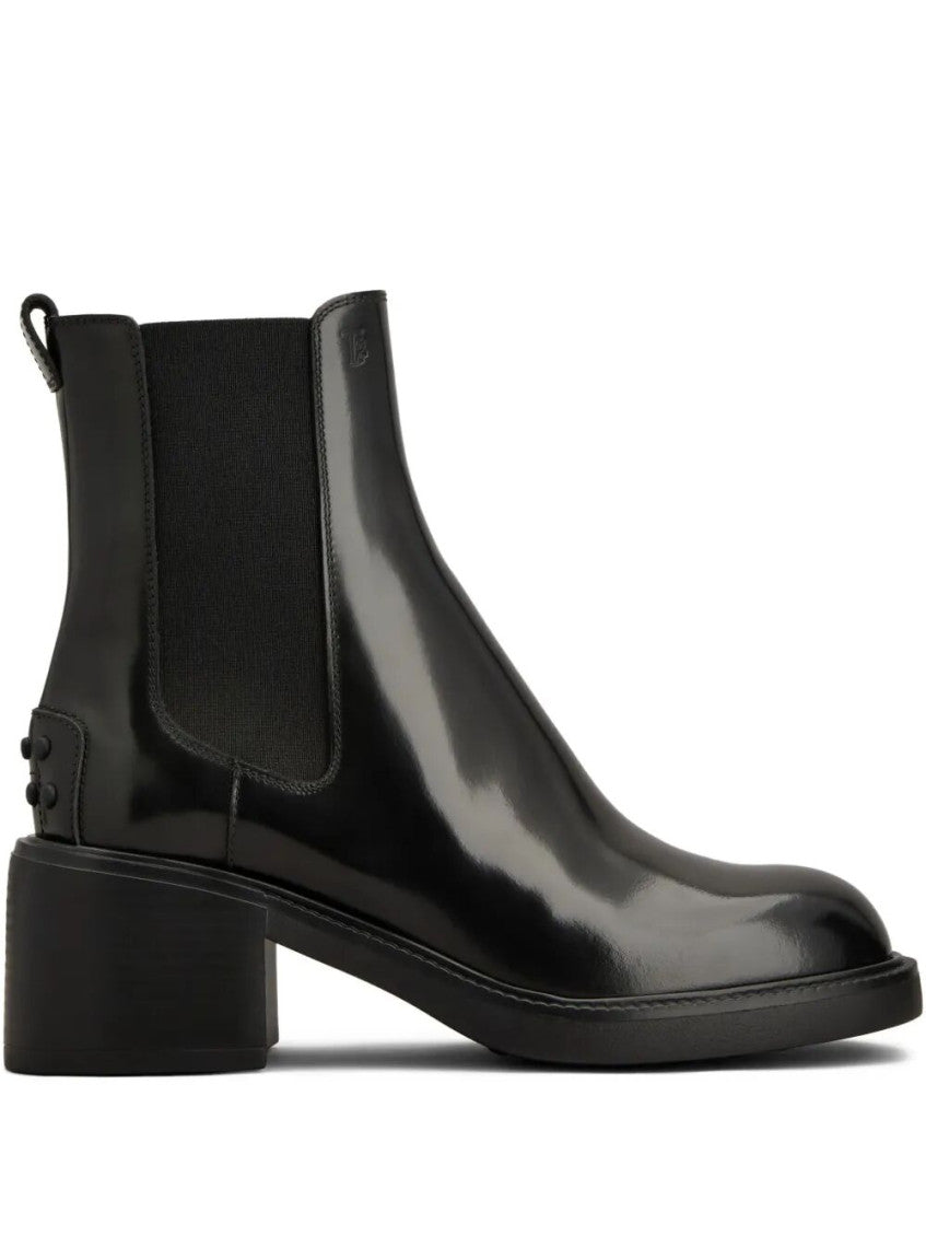 Black Leather Boots 1