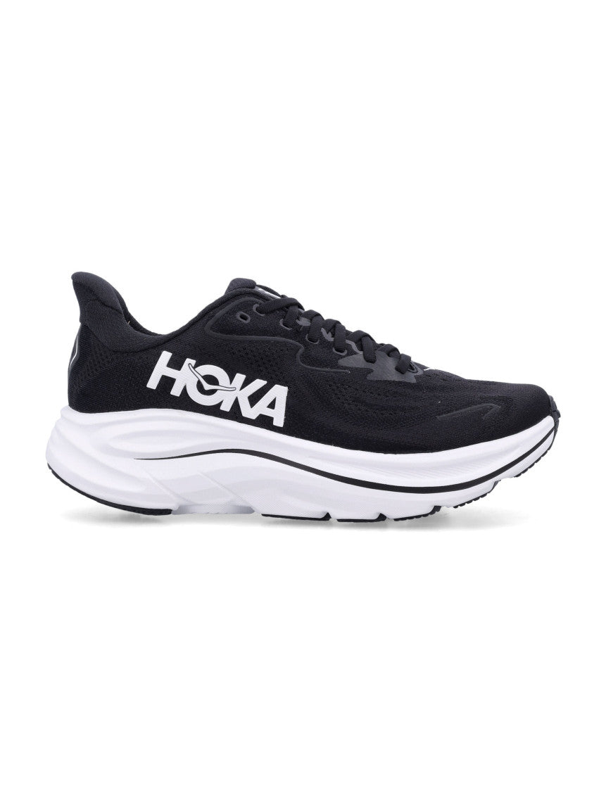 BlackWhite Logo Sneakers 1