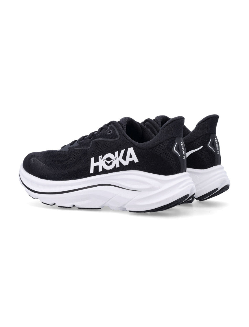 BlackWhite Logo Sneakers 4