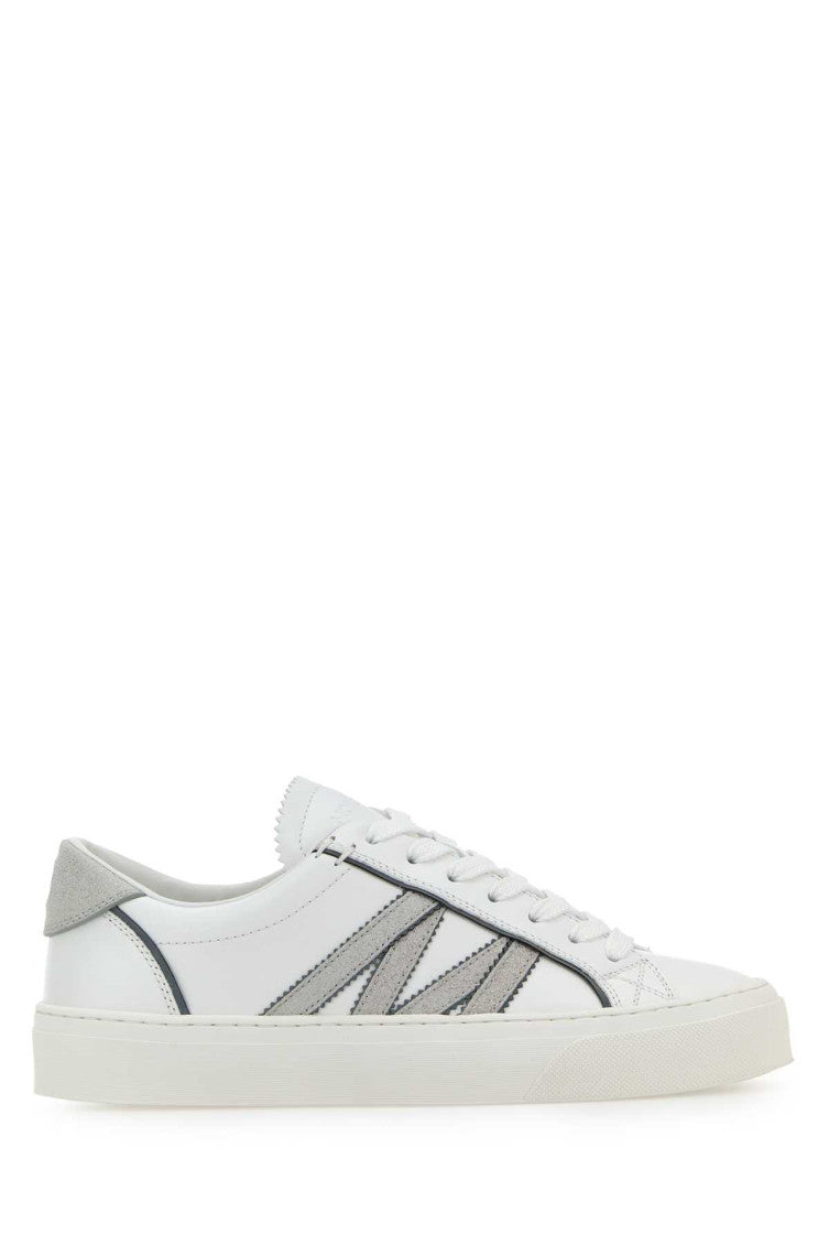 White Lace Up Sneakers 1