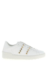 White Lace Up Sneakers 1