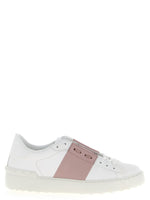 Pink Lace Up Sneakers 1