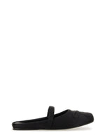 Black Slip On Ballet Flats 1