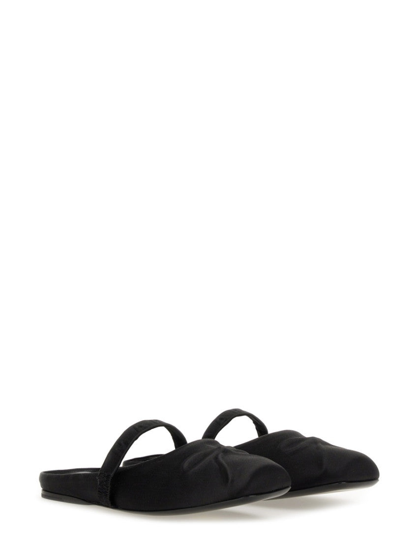 Black Slip On Ballet Flats 2