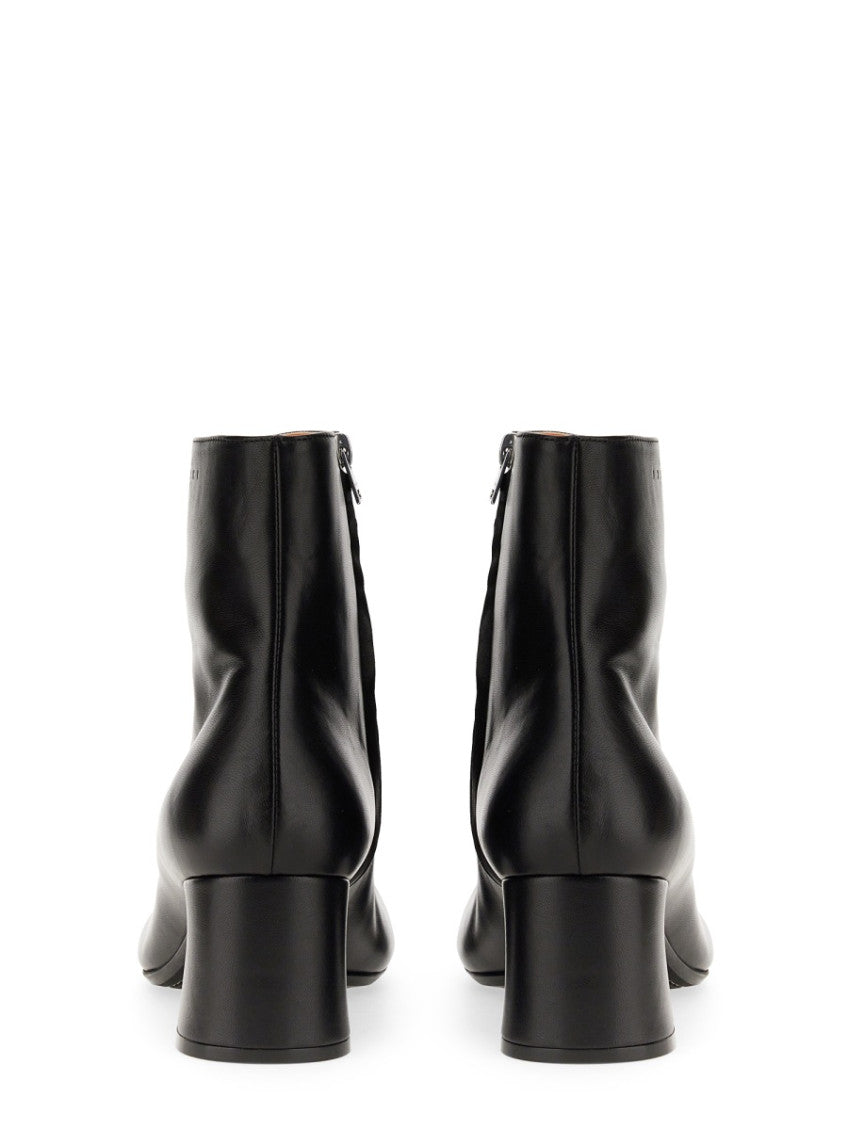 Black Solid Boots 3