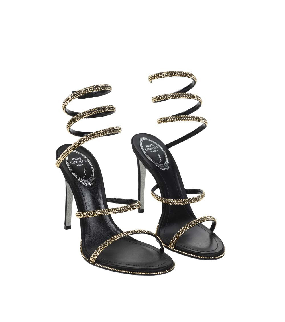 Black Square Toe Heels 3
