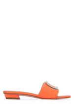 Orange Open Toe Sandals 1
