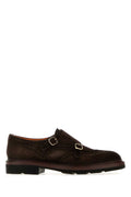 Dark Brown Suede Dress Shoes 1