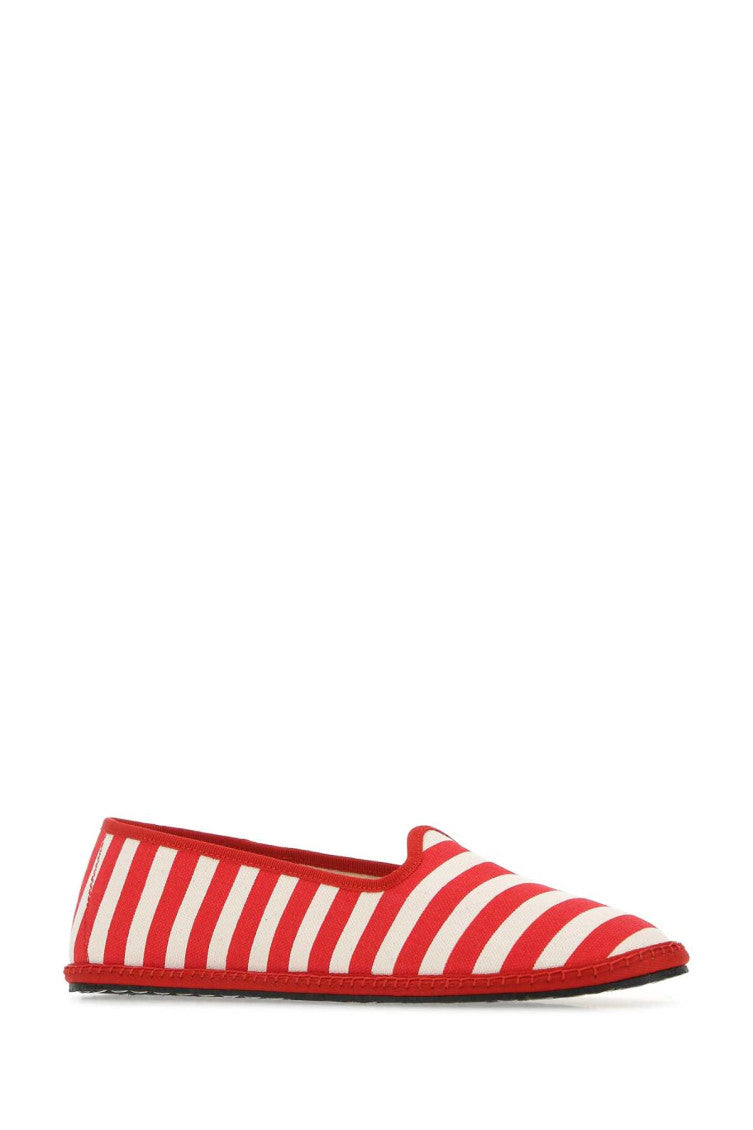 Multi Color Canvas Ballet Flats 2