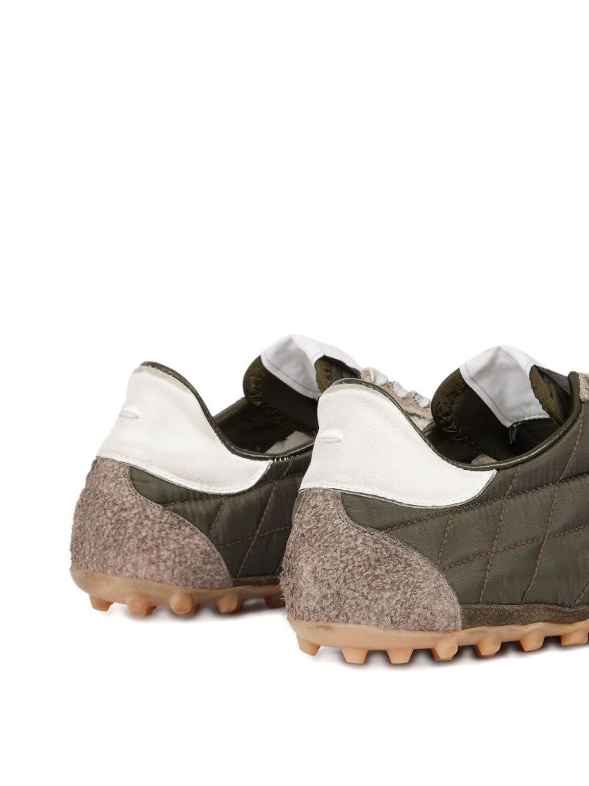 Green Lace Up Sneakers 7