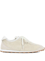 Off White Lace Up Sneakers 1