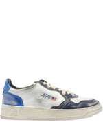 Blue Lace Up Sneakers 1