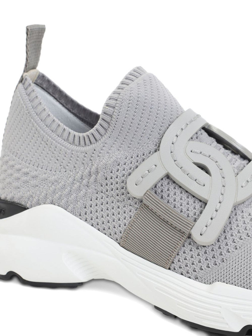 Grey Knitted Sneakers 2