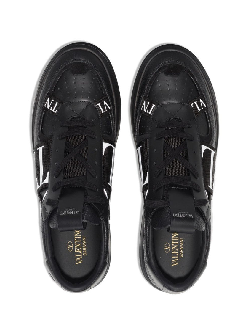 Black Leather Sneakers 4