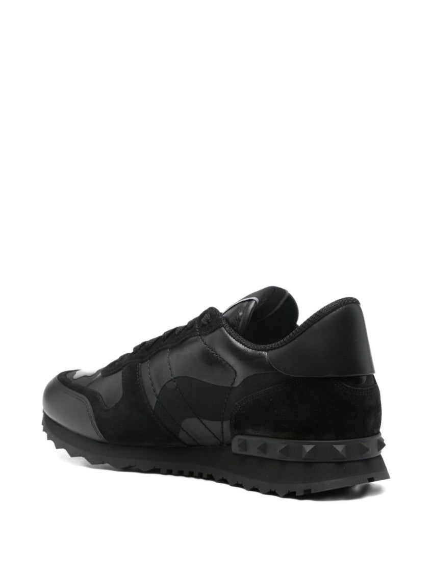 Black Lace Up Sneakers 3