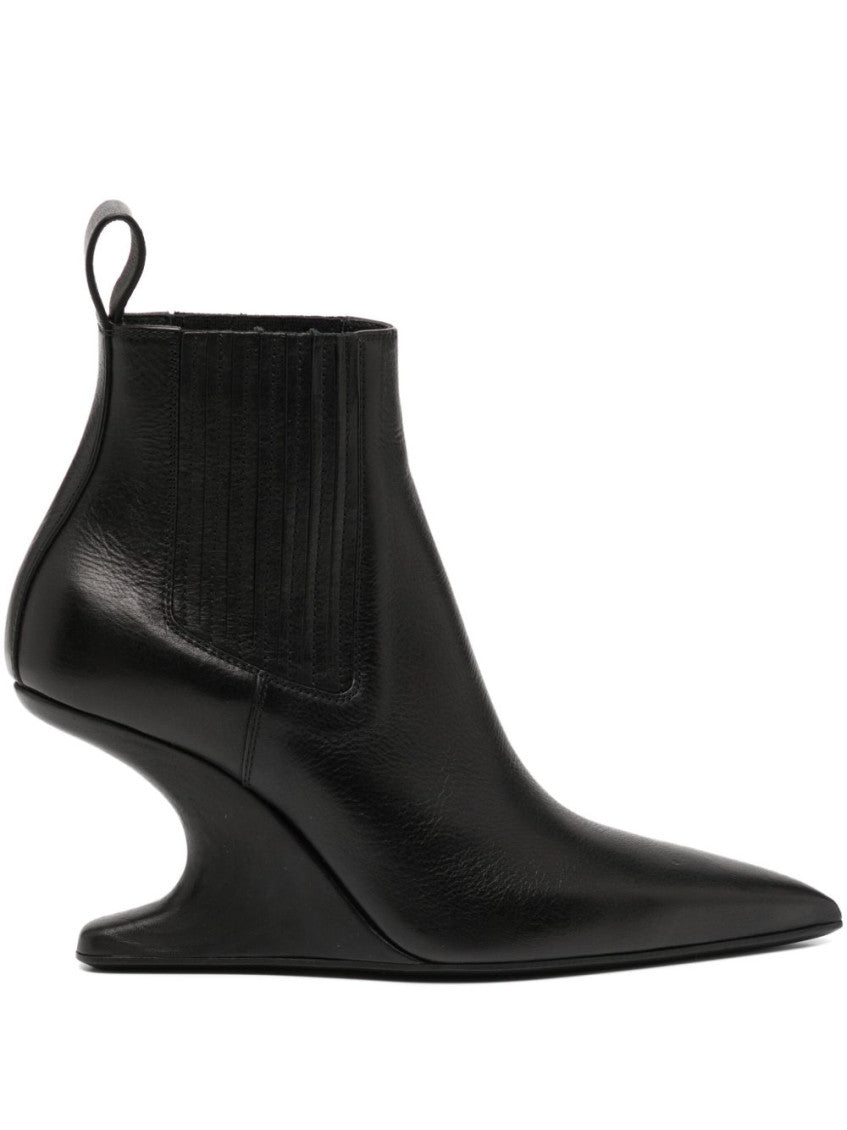 Black Leather Boots 1