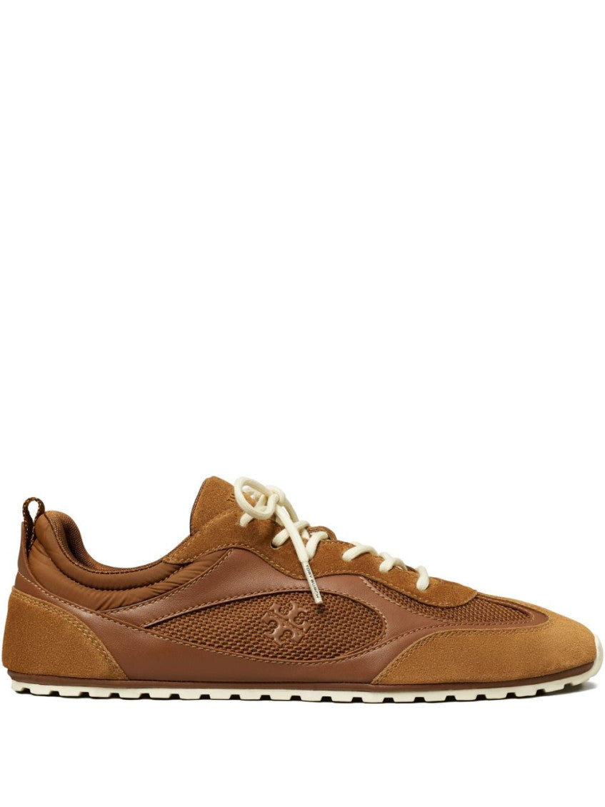 Brown Logo Travel Sneakers 1