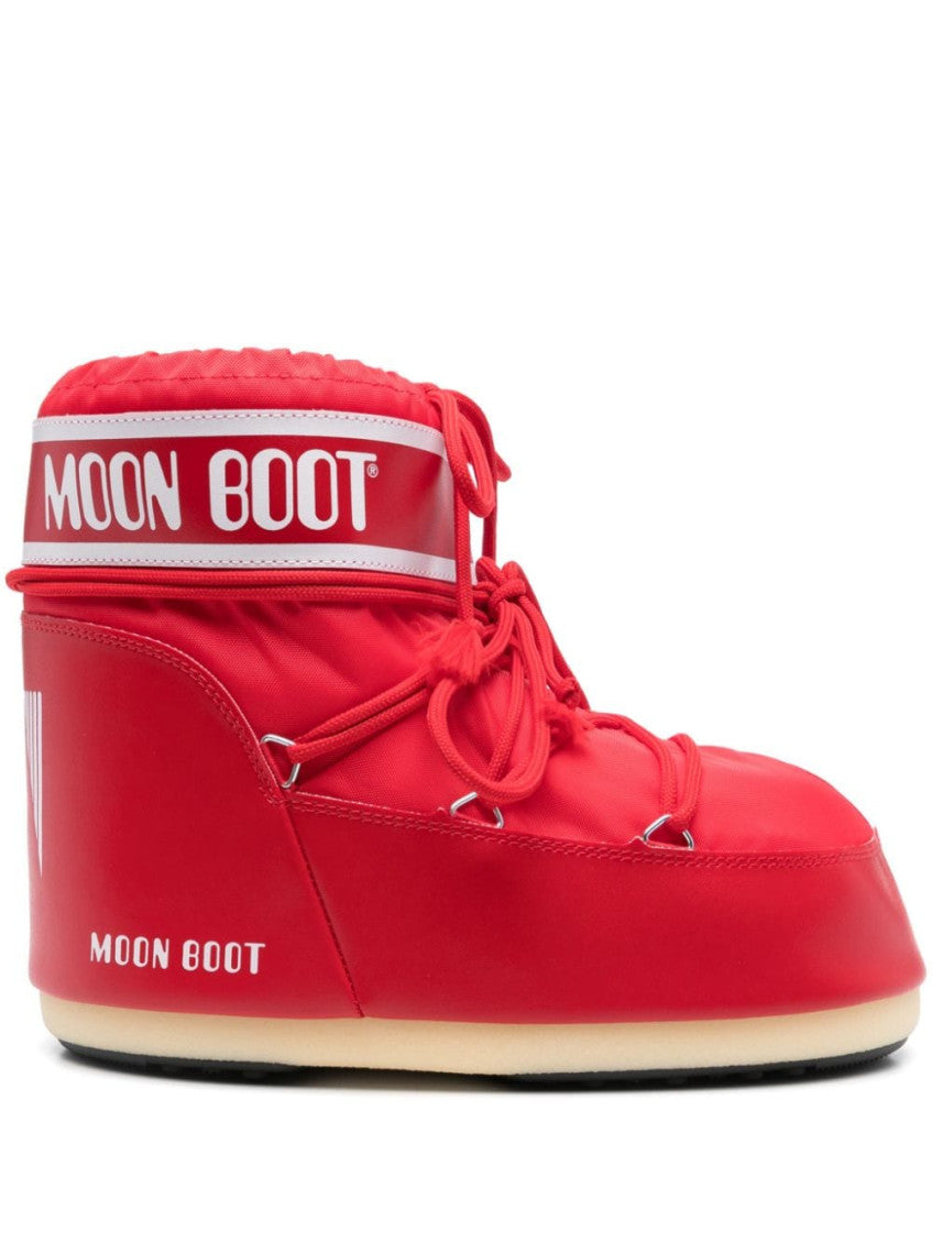 Red Icon-Low Snow Boots 1