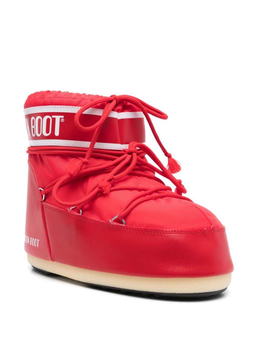 Red Icon-Low Snow Boots 2