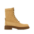 Beige Logo Boots 1