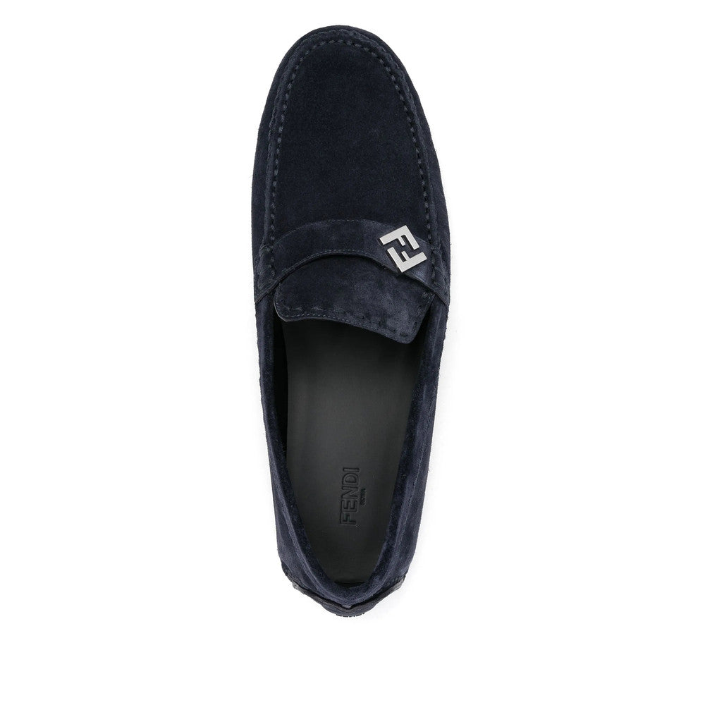 Blue Slip On Loafers 3