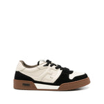 BlackWhite Color Block Match Sneakers 1