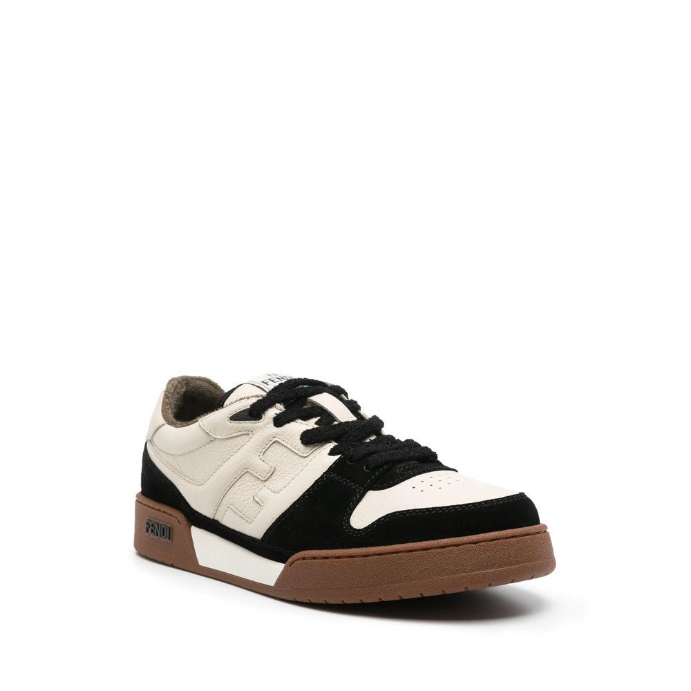 BlackWhite Color Block Match Sneakers 3