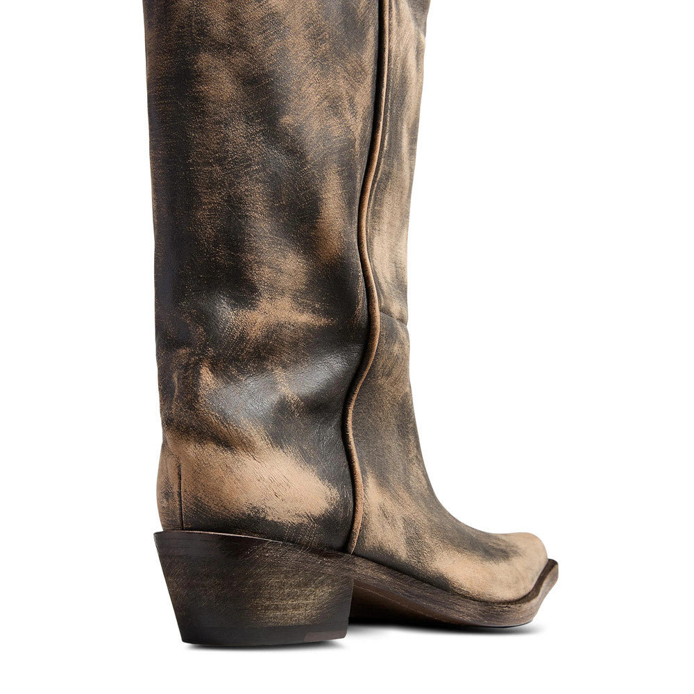 Brown Distressed Heritage Boots 5