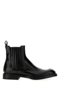 Black Leather Ankle Boots 1