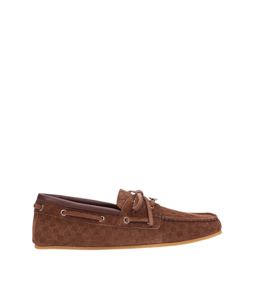 Brown Logo Loafers 1