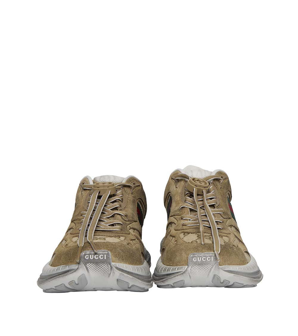 Brown Distressed 2.0 Sneakers 4
