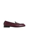Maroon Textured Silenzio Loafers 1